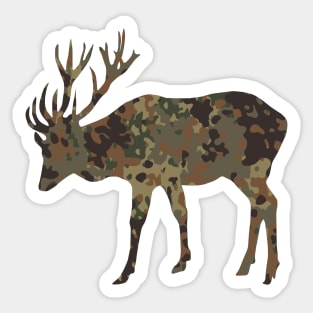 Flecktarn Stag Sticker